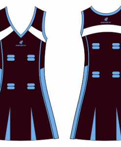 A-line Elite panelled platinum dress