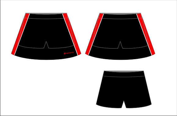 A Line Netball skort Elite Panelled 2