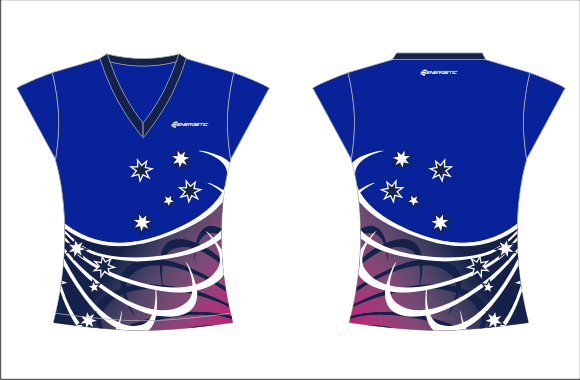 Netball Playing Tee – Hyper Elite Sublimated