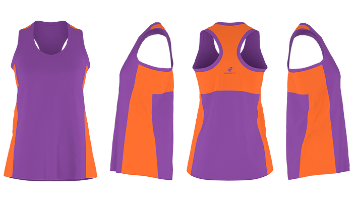 Netball Singlet orange