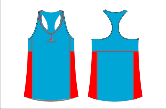 PANELLED ATHLETIC SINGLET