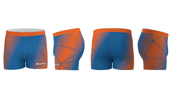Sky and orange colour boyleg