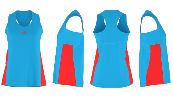 Elite Paneled netball singlet