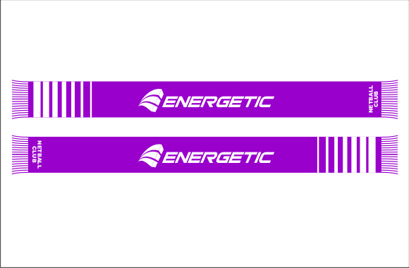 Purple Scarves with logo